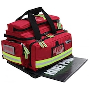 Kemp Premium Large Professional Trauma Bag, Red 10-104-RED-PRE